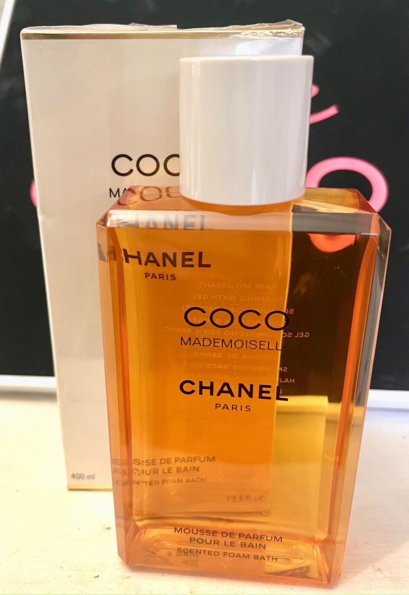 Superbe COCO Mademoiselle de CHANEL Mousse parfum Bain 400 ML Neuf