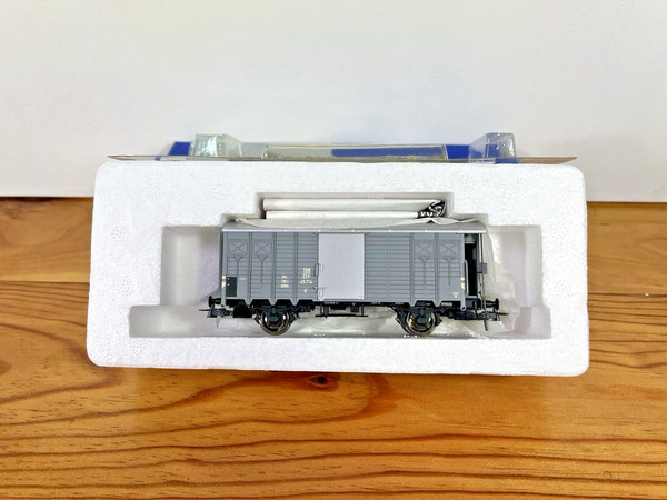 H0 - Roco 47504 - SBB covered good wagon with brakeman's cab