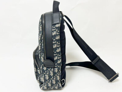 Christian Dior ミニバッグ CHRISTIAN DIOR Alligator Crystal Mini Lady Dior Blue 1022329