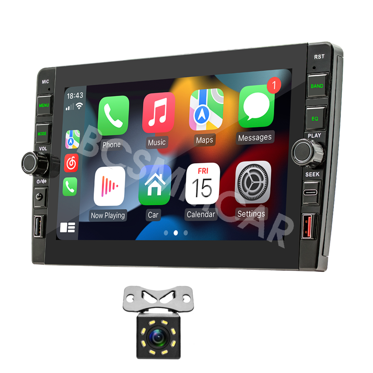 カーオーディオ APP CAST ll ADDZEST ADX8255 2DIN Car Audio CD Cassette Player Equalizer
