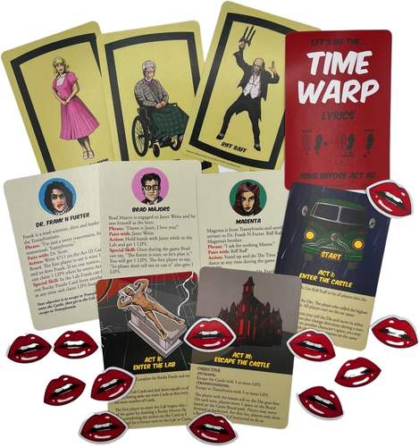 University Games, Rocky Horror Show Party Game, for Lovers of Rocky Horror Pictu - Picture 4 of 12