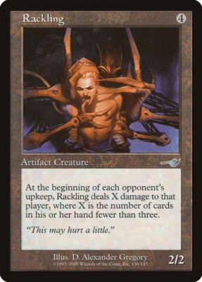 4x Rackling - LP - Nemesis - SPARROW MAGIC mtg