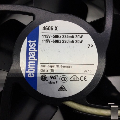 ebmpapst 142-6726 Computer Fan 4606X 115V 50Hz/ 60Hz 235mA 20W - Picture 4 of 9