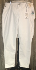 Curve Appeal Minimalist Jeggings Jeans White NWT Size 36/33