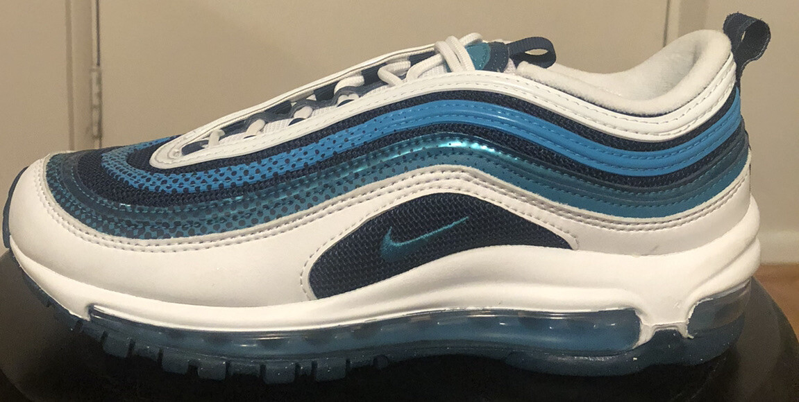 Nike Air Max 97 RF (GS) White Spirit Teal BV0050-100 Size 6Y