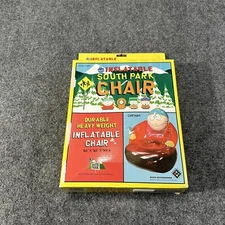South Park Inflatable Chair Cartman New-Open Box 1998 Nuvo Accessories