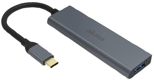 USB-C 4 Port USB 3.0 Hub - AKASA - Picture 4 of 4