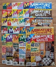 Miniature Quilts Magazine Patterns - You Choose