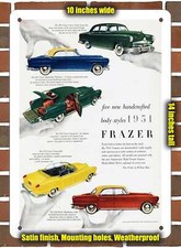 Metal Sign - 1951 Frazer Vintage Ad 06