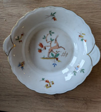 Schöne handbemalte Art Deco Schale von Beyer & Bock Volkstedt