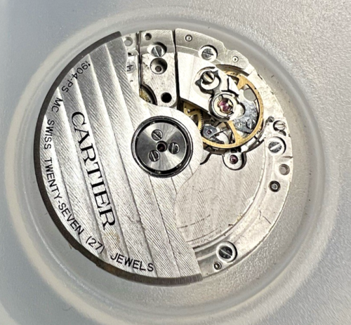 cartier Cal 1904 PS automatic MOVEMENT Not Working, For Parts Repair Project