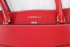 Fiorelli Pillarbox Red Islington Flapover Tote Faux Leather Handbag Grab Bag