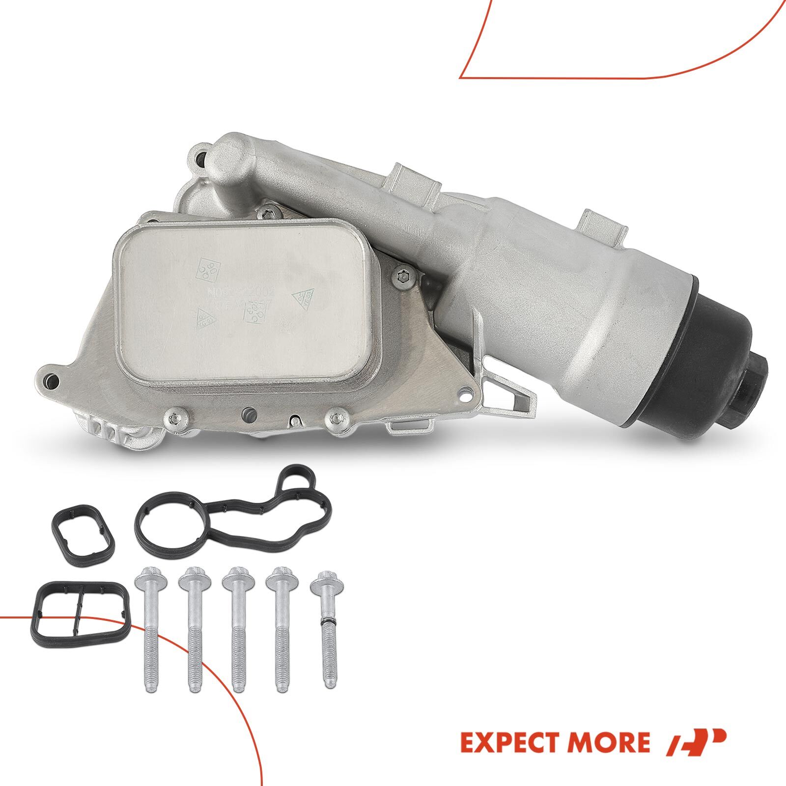 A-Premium Engine Oil Cooler Filter Housing Assembly for BMW i8 X1 X2 Mini Cooper