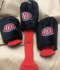 University of Indiana Hoosiers Golf Club Headcover For Drivers/woods 3 Covers