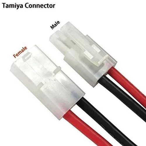 Cable adaptador Deans T a Tamiya para vehículos RC y baterías LiPo - M/F, roj... - Imagen 3 de 4