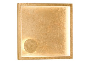 Auffallige Designlampe Viereckig Goldfarbig 12w Led Wandleuchten