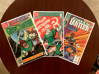 Green Lantern #123 #15 & Green Lantern Corps #208 (DC 1979-91) Joe Staton