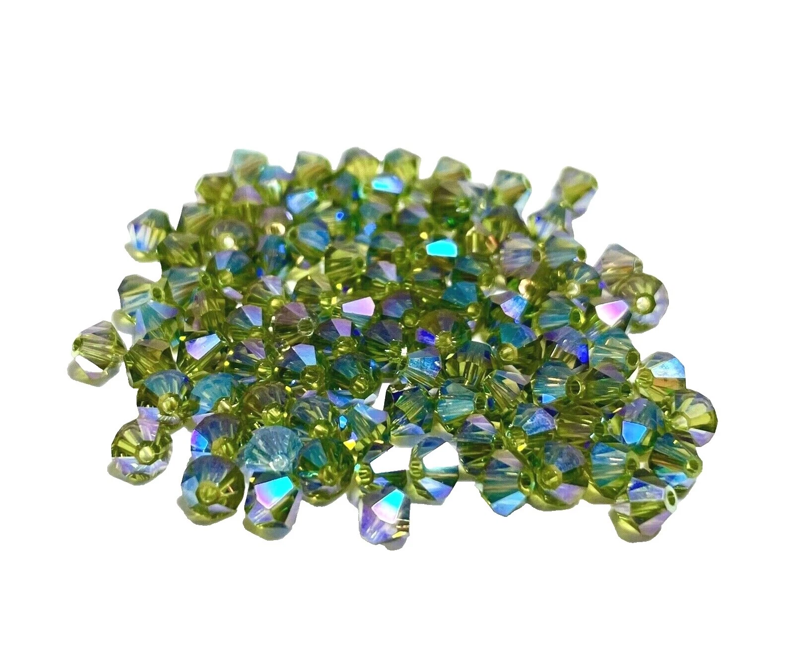 Crystal Iridescent 4 - 4.9 mm Size Jewelry Making Beads
