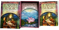 NEW  Earth Magic Oracle Cards Deck & Guidebook by Steven Farmer Hay House