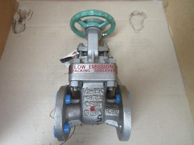 KITZ 1/2'' Class 150 Stainless S/S 4-Bolt Flange Gate Valve KZH040132-2 CF8M New