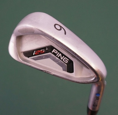 Ping i25 Blue Dot 6 Eisen Regular Stahlschaft Lamkin Grip