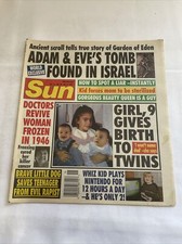 1993 May 4 Sun News, Girl, 9, Gives Birth to Twins (MH4)