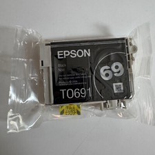 GENUINE Epson 69 T0691 Black Ink Cartridge for Stylus NX105 NX110 NX115 NX215