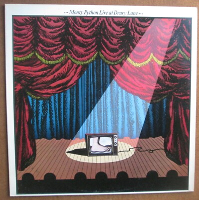 Monty Python: Live At Drury Lane LP Vinyl UK Reissue Album Mint Charisma Class 4