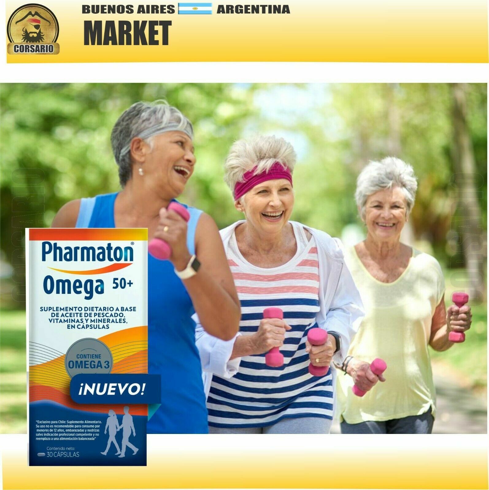 PHARMATON OMEGA 50+ DIETARY SUPPLEMENT 30 CAPSULES eBay