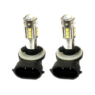 Fits Arctic Cat 80W LED Super White Headlights Bulbs Lamps 2 Pack