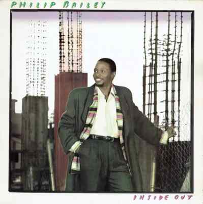 Philip Bailey Inside Out NEAR MINT CBS Vinyl LP