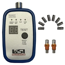 RJ45 adapter and 8-Way TV Coax Cable Mapper Locator Tracer Finder Kit Case