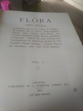 FLORA AND SYLVA BOOKS
