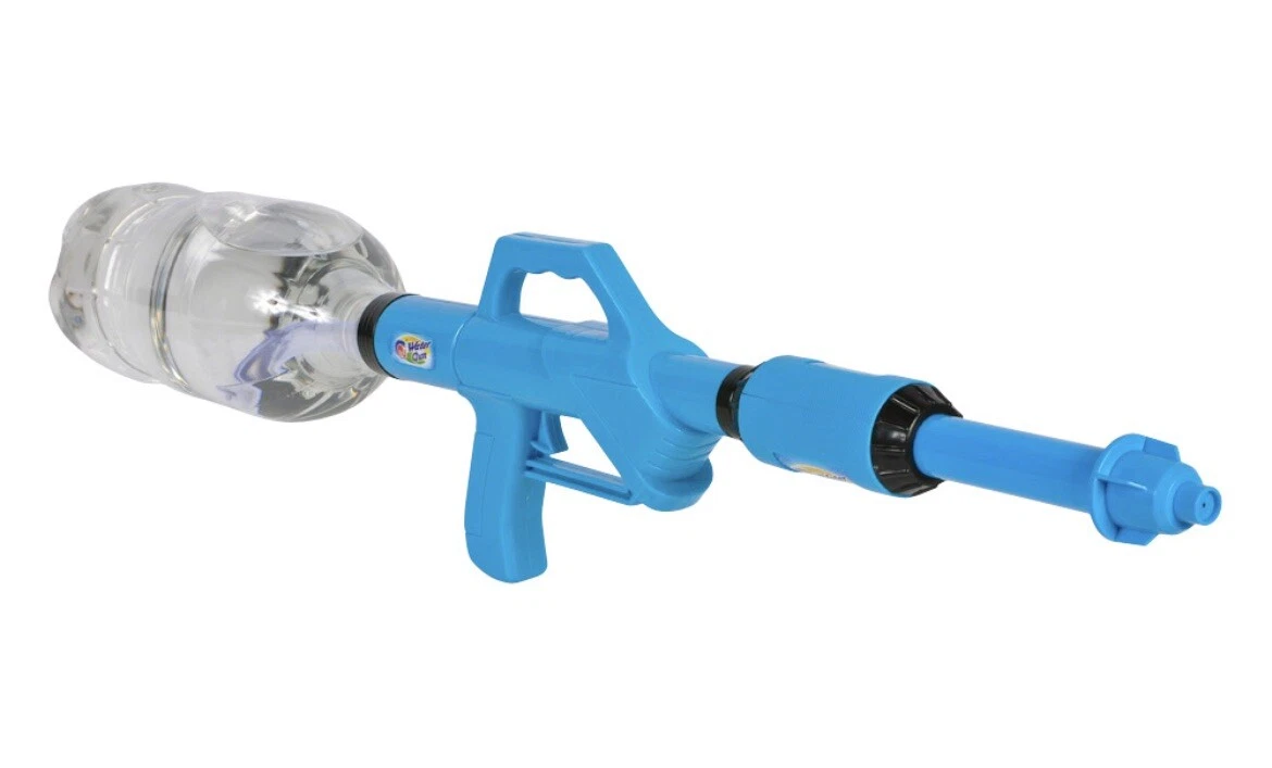 Water bottle store squirt gun