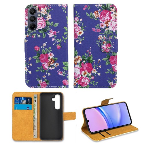 Für Samsung Galaxy A54 Lederhülle Handyhülle Flip Case Schutz Hülle Handy Tasche - Zdjęcie 25 z 49
