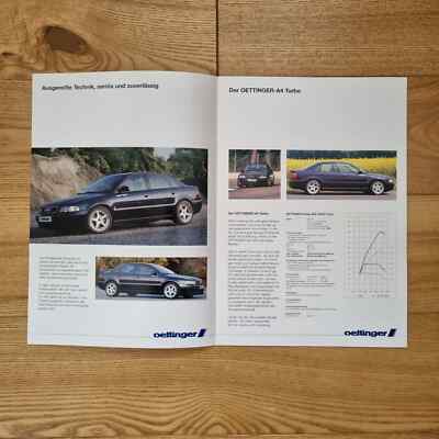✓ Audi A4 Oettinger Brochure FREE SHIPPING ✓ | eBay