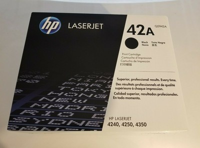 HP LaserJet #42A LaserJet Toner Cartridge Q5942A - NEW 882780433694 | eBay