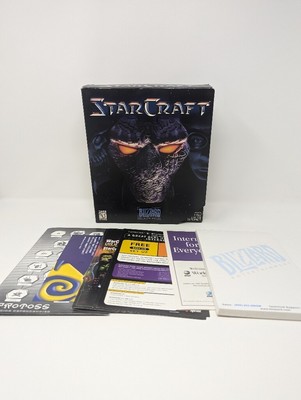 Vintage StarCraft Big Box PC Blizzard Star Craft No Game Inserts Only