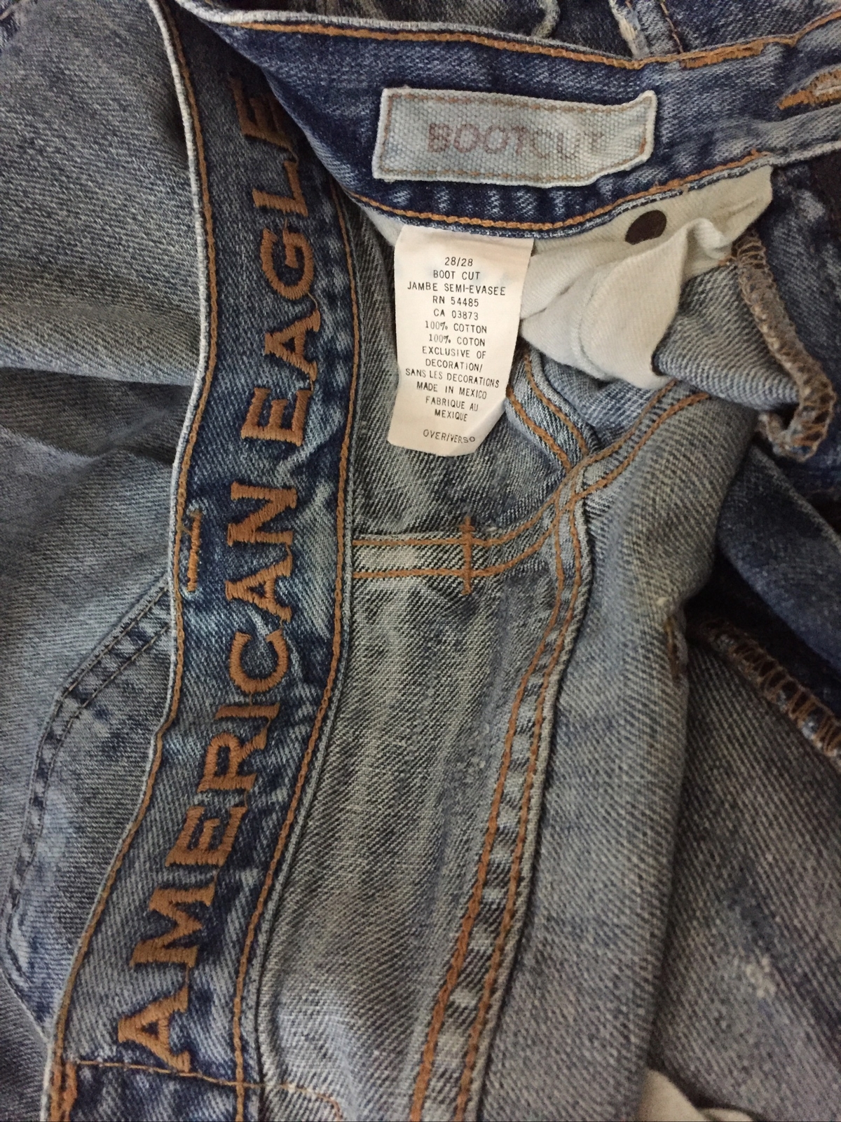 American Eagle 5 Pockets Zipper Button Close Boot… - image 12