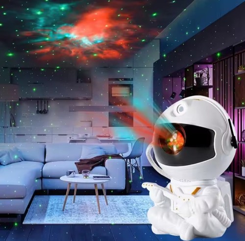 Astronaut Starry Projector Galaxy Night Light Lamp Space Nebula Star w/Remote - Picture 7 of 7
