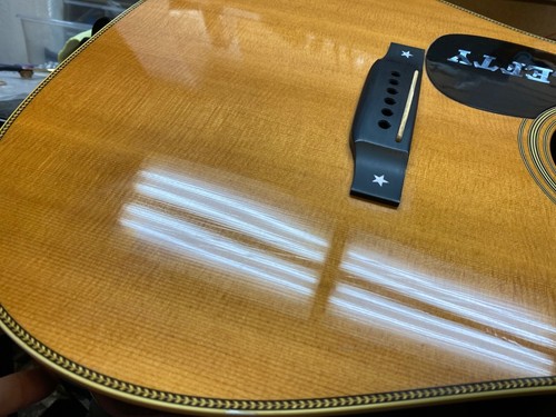2006 Martin Custom HD-28 Left Handed Star "Lefty " Inlays w/ Spec Sheet - Picture 18 of 24