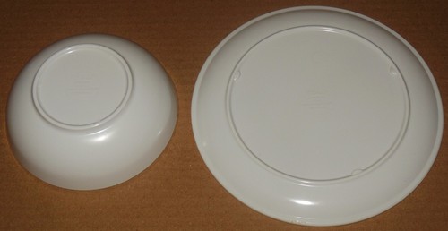 Juego de platos Superman Plate Bowl Cup Boontonware Melmac 1966 - ENVÍO GRATUITO USP - Imagen 4 de 6