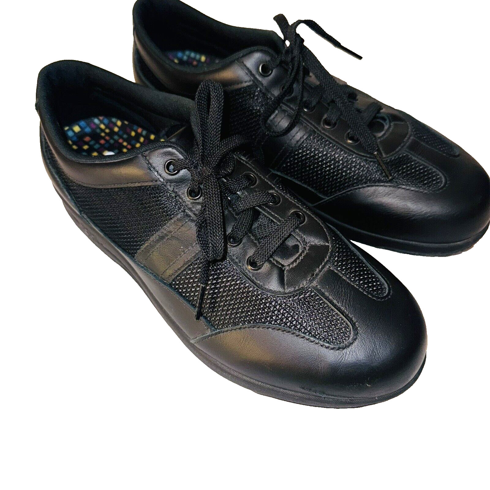 SAS Reverie Women 10 W/Wide Leather Comfort Walking/Work Slip