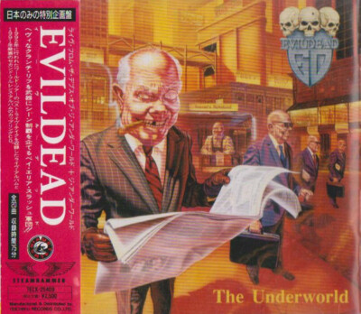 EVILDEAD Live From The Depths Of Underworld JAPAN CD TECX-25409