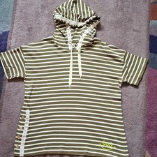 Liberty Damen Kapuzenpullover L oliv/weiß ge...