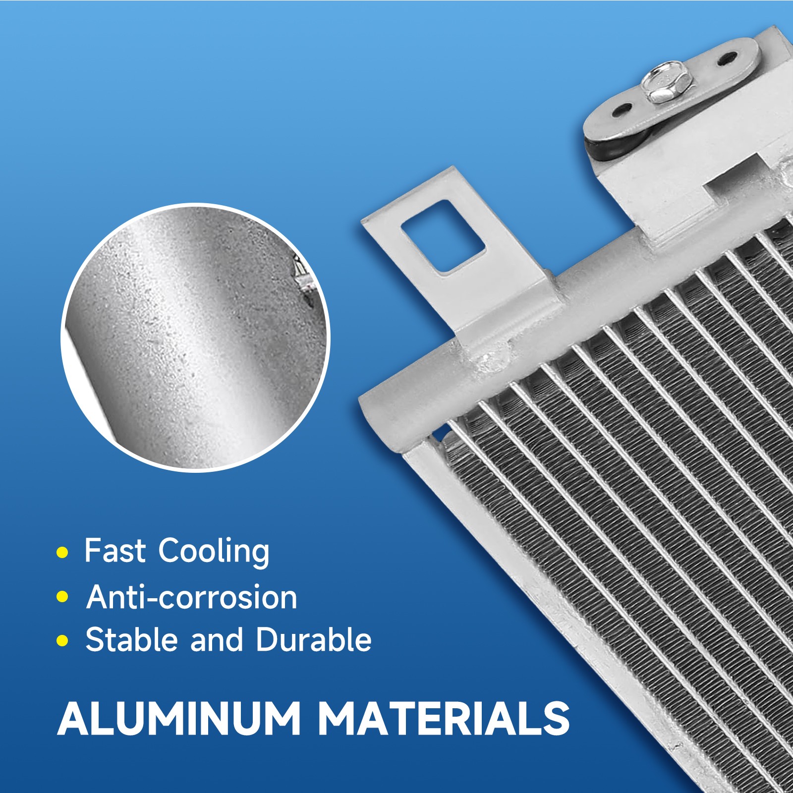 3599 A/C Air Conditioner Condenser for 2007-2011 Honda CR-V 2.4L L4