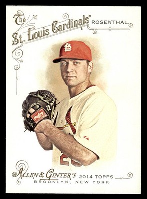 2014 Topps Allen & Ginter #277 Trevor Rosenthal Card St. Louis Cardinals