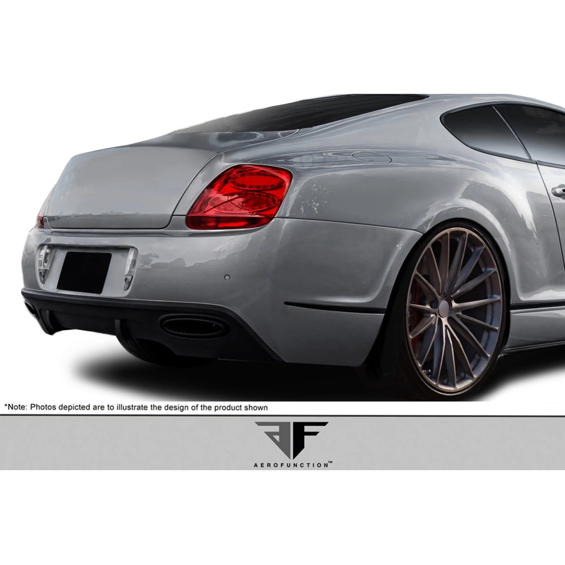 Bentley Continental 2003-2010 REAR Rear bumper