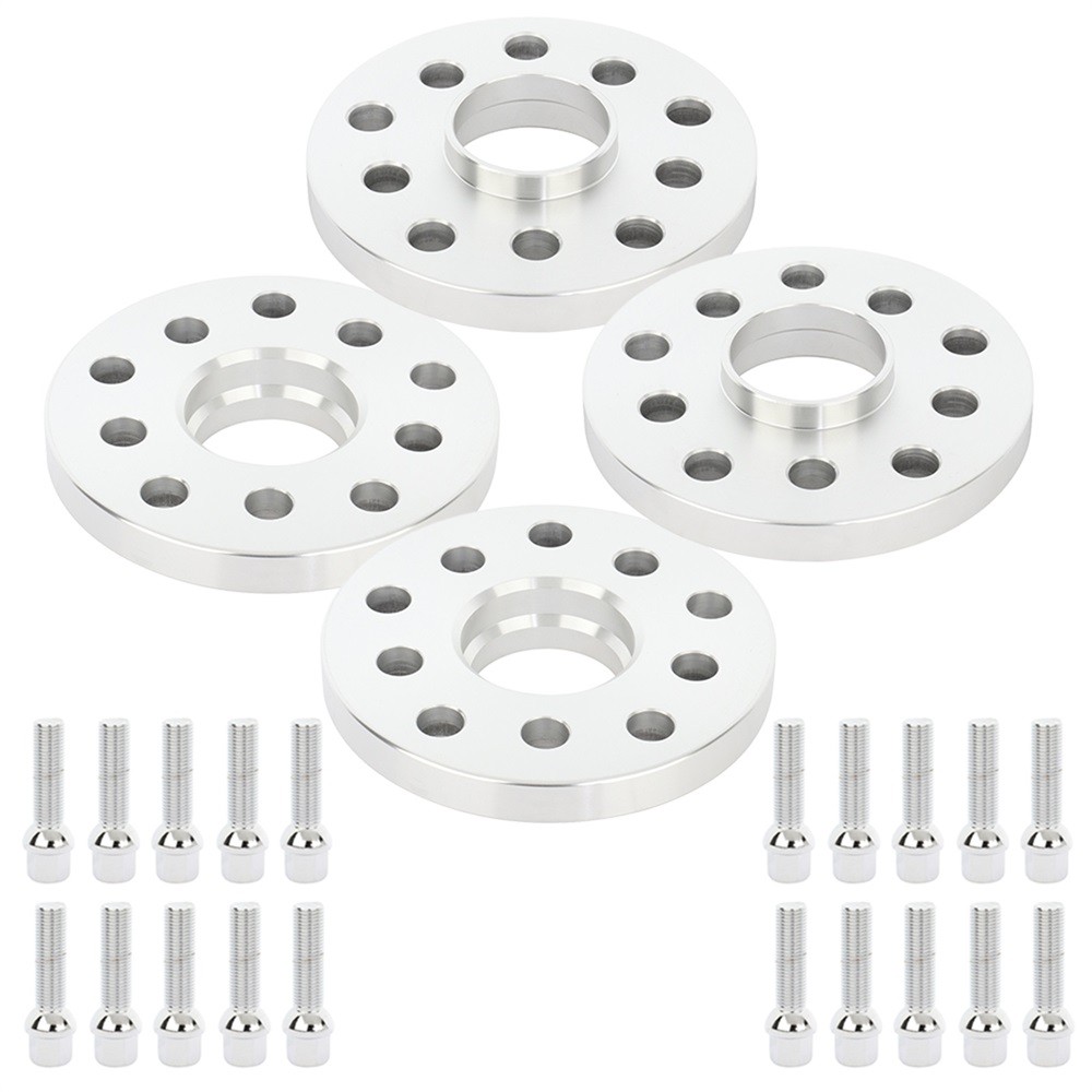 4x 17mm 5x100 or 5x112 Hub Centric Wheel Spacers 14x1.5 For 2008-2015 Audi R8