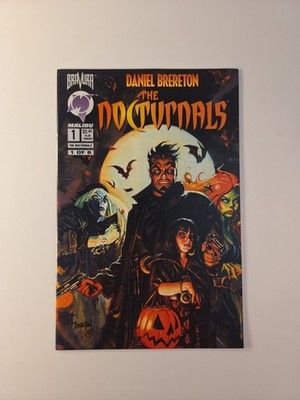 Nocturnals #1 1995 Malibu Comics Bravura Lappan Comic Book Brereton Cover